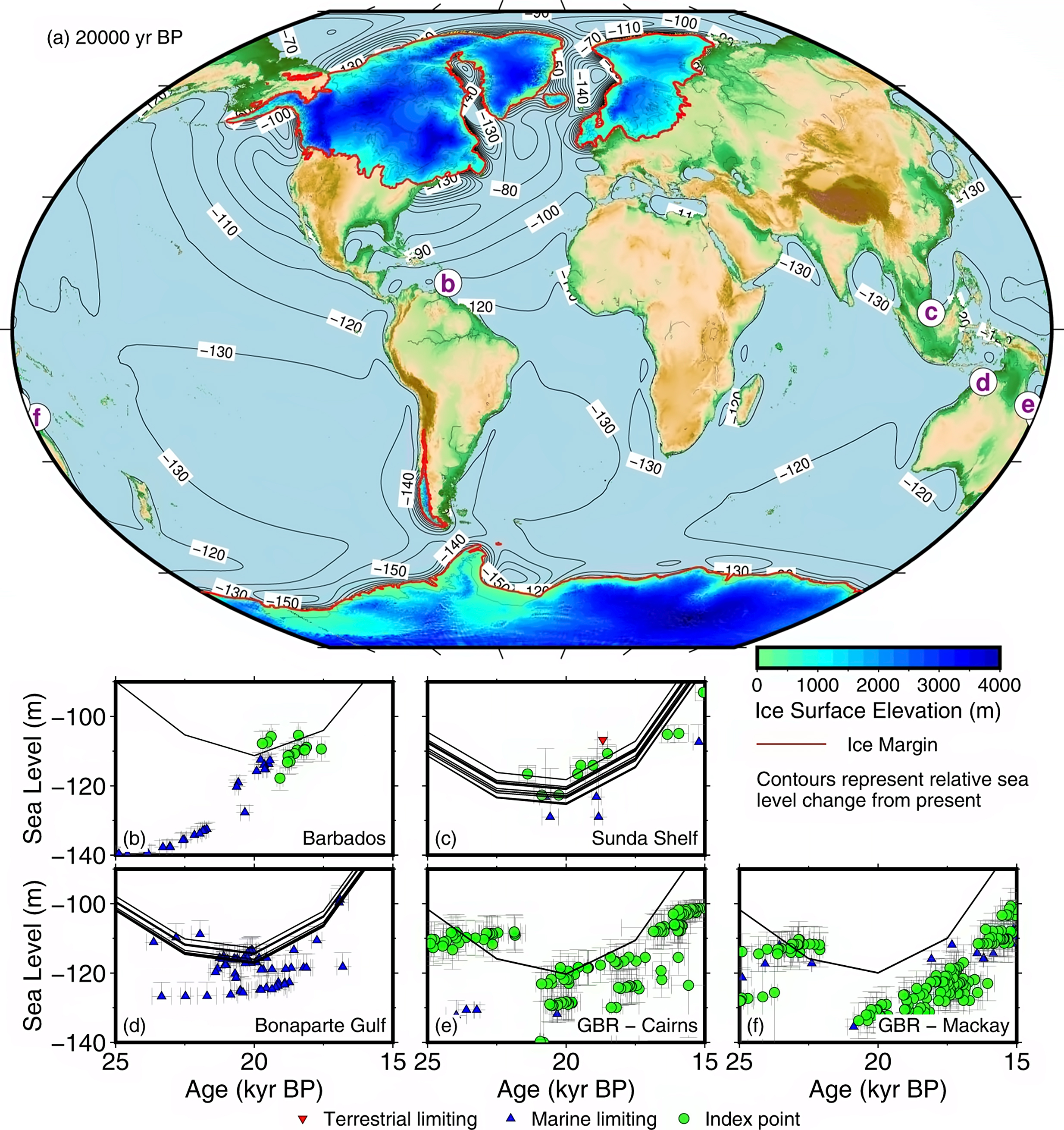 Map showing approximate locations of major archaoelogical traditions in