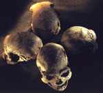four skulls