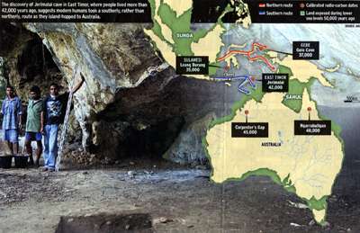 timor map