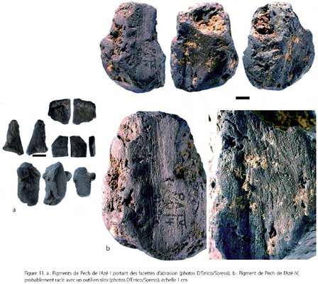 Neanderthal pigments