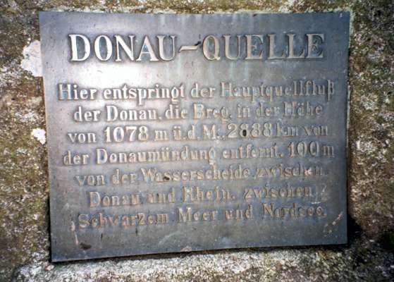 Donau source